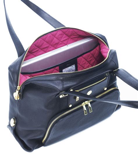 prada double bag laptop|best designer work bags laptop.